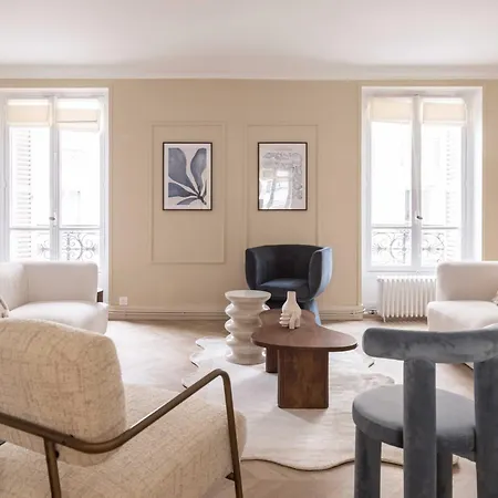 Chic - 5br-10p - Grenelle-eiffel Tower Apartment *